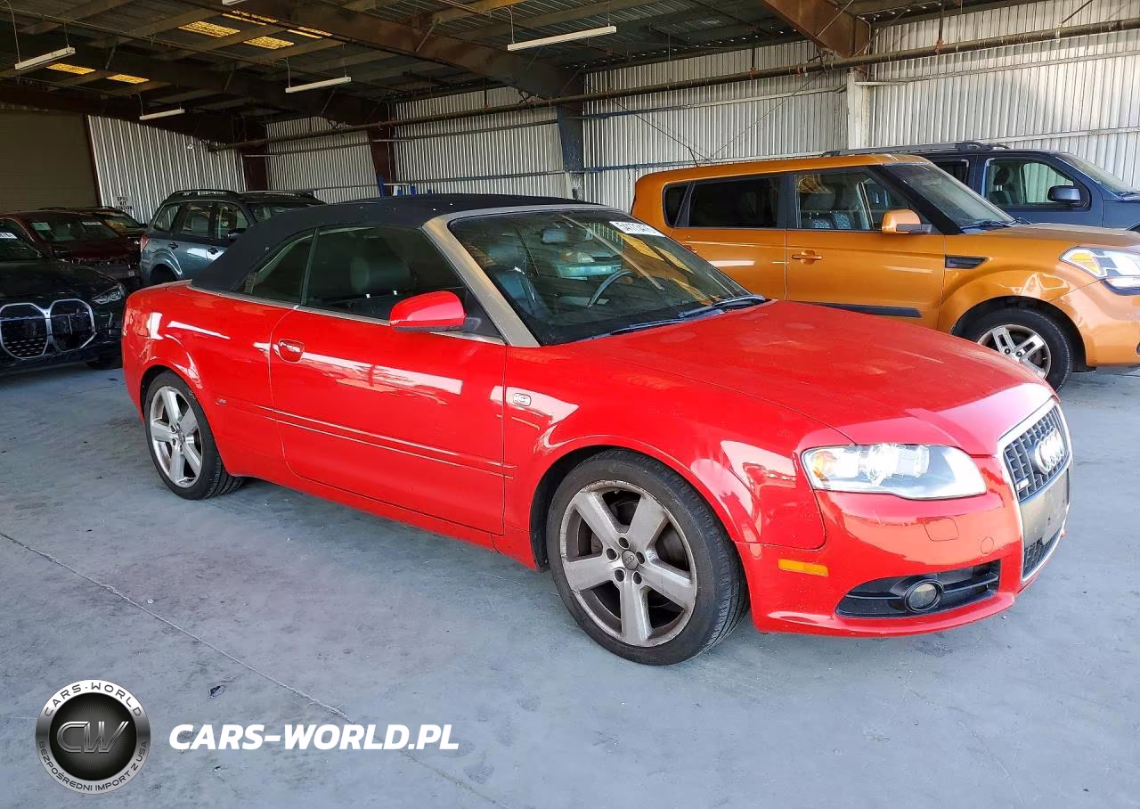 2007 Audi A4 S-Line 2.0T Cabriolet Quattro VIN:WAUEF48H87K027657 - 4