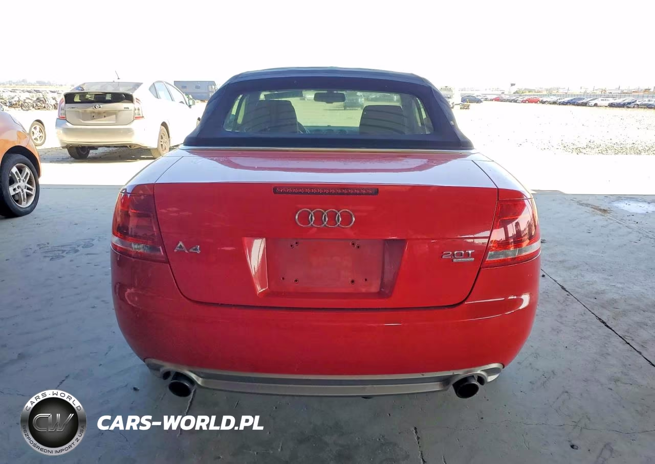 2007 Audi A4 S-Line 2.0T Cabriolet Quattro VIN:WAUEF48H87K027657 - 6