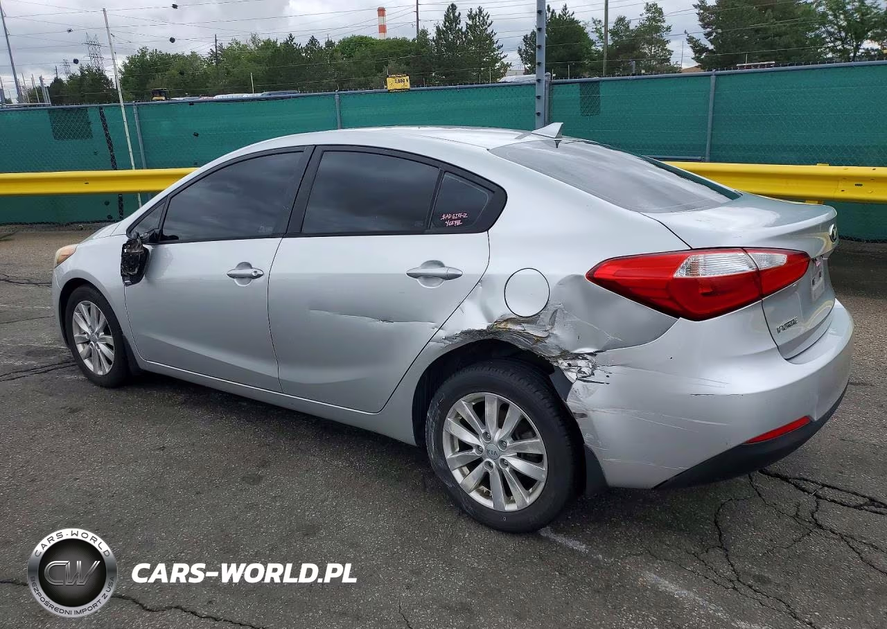 2014 Kia Forte Lx VIN:KNAFX4A60E5105242 - 2