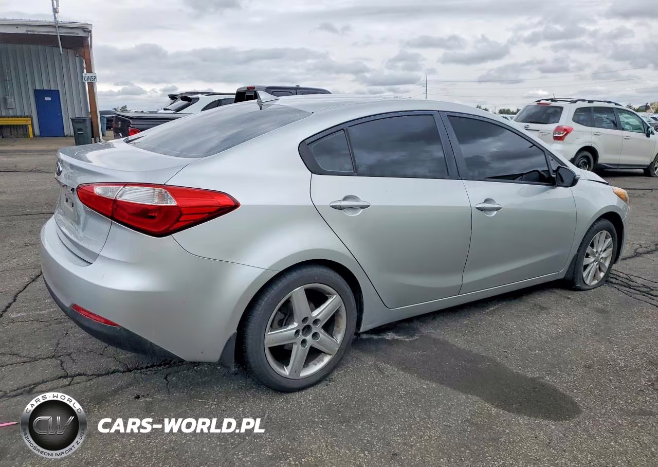 2014 Kia Forte Lx VIN:KNAFX4A60E5105242 - 3