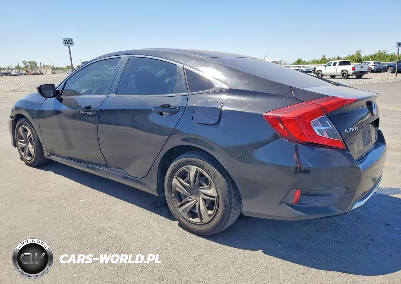 2020 Honda Civic Lx VIN:2HGFC2F69LH595148 - 2