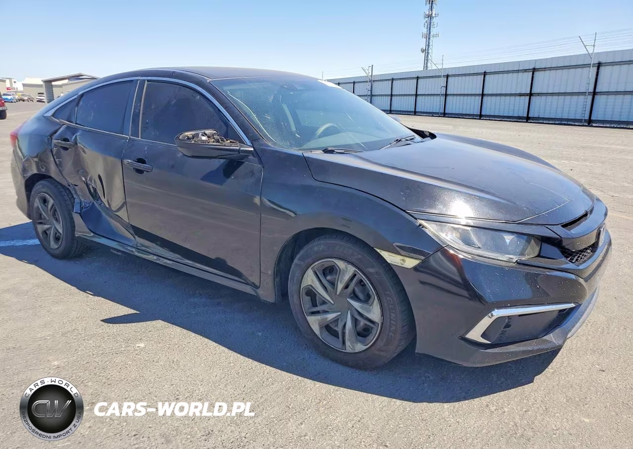 2020 Honda Civic Lx VIN:2HGFC2F69LH595148 - 4
