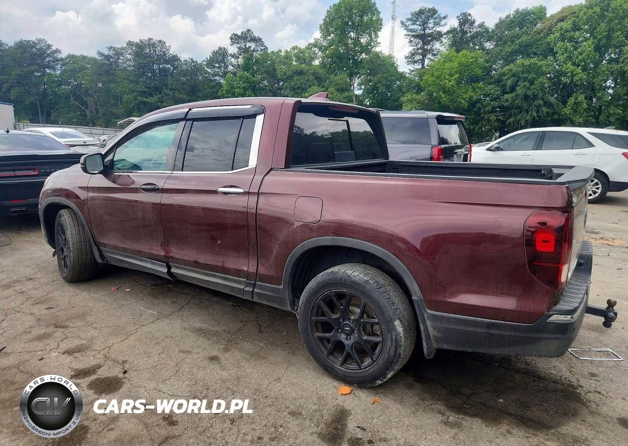 2017 Honda Ridgeline Rtl VIN:5FPYK3F79HB027785 - 2