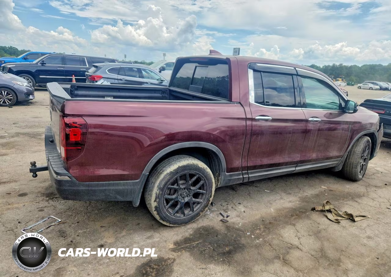 2017 Honda Ridgeline Rtl VIN:5FPYK3F79HB027785 - 3
