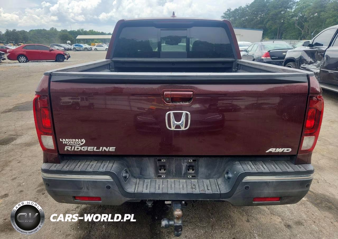 2017 Honda Ridgeline Rtl VIN:5FPYK3F79HB027785 - 6