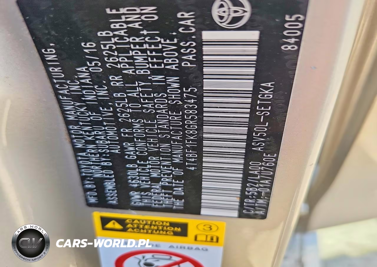2016 Toyota Camry Xle VIN:4T4BF1FK8GR583475 - 13
