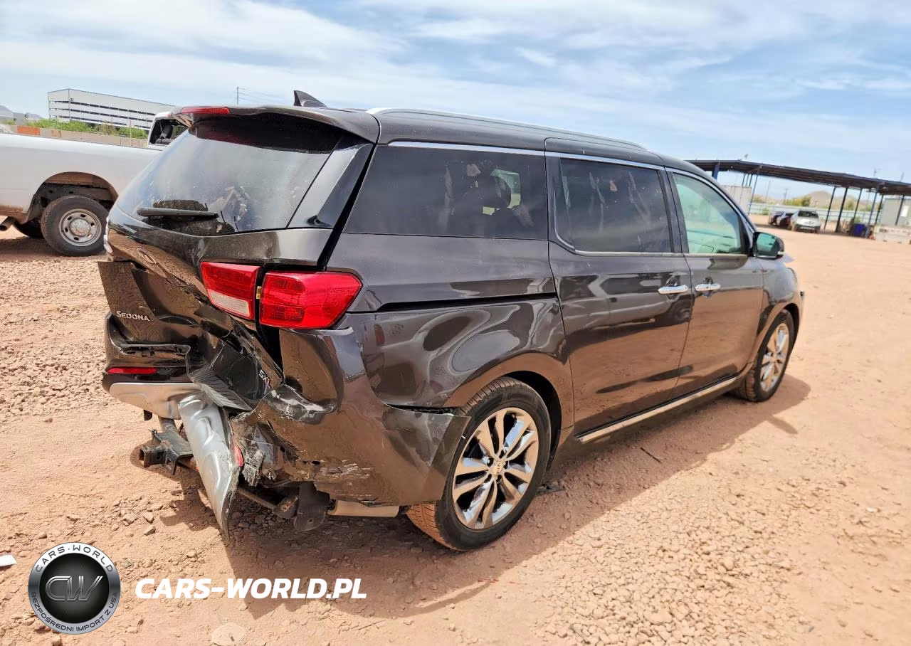 2018 Kia Sedona Sxl VIN:KNDME5C13J6363962 - 3