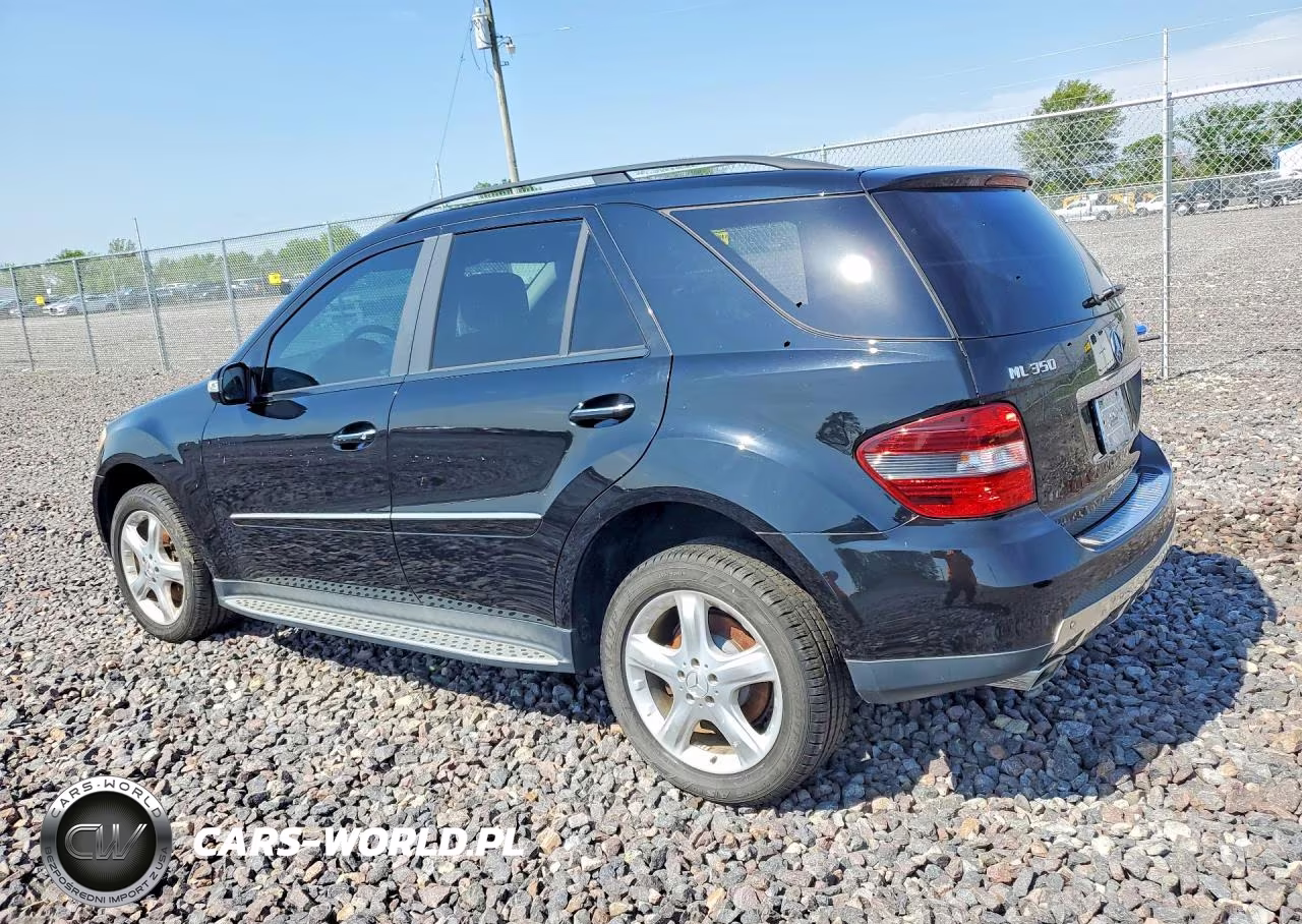 2007 Mercedes-Benz Ml 350 VIN:4JGBB86E97A263012 - 2