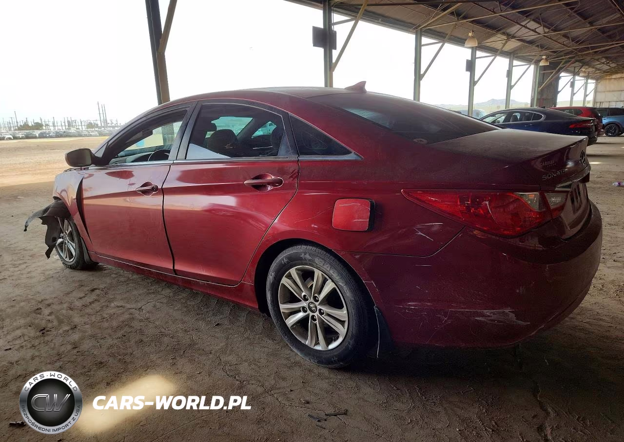2013 Hyundai Sonata Gls VIN:5NPEB4AC1DH673761 - 2
