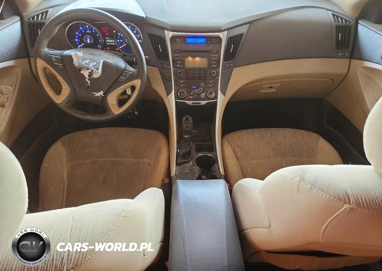 2013 Hyundai Sonata Gls VIN:5NPEB4AC1DH673761 - 8