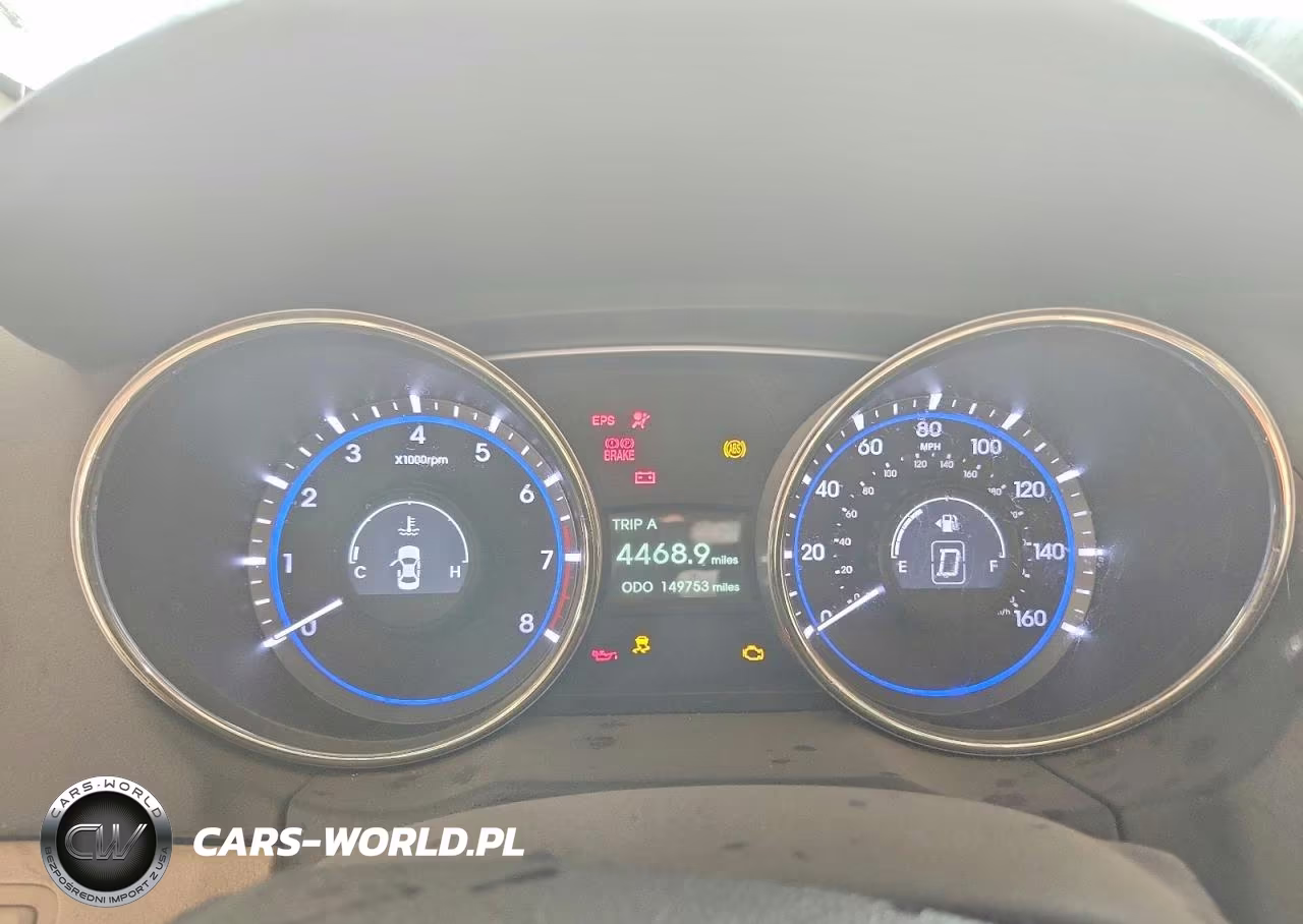 2013 Hyundai Sonata Gls VIN:5NPEB4AC1DH673761 - 9