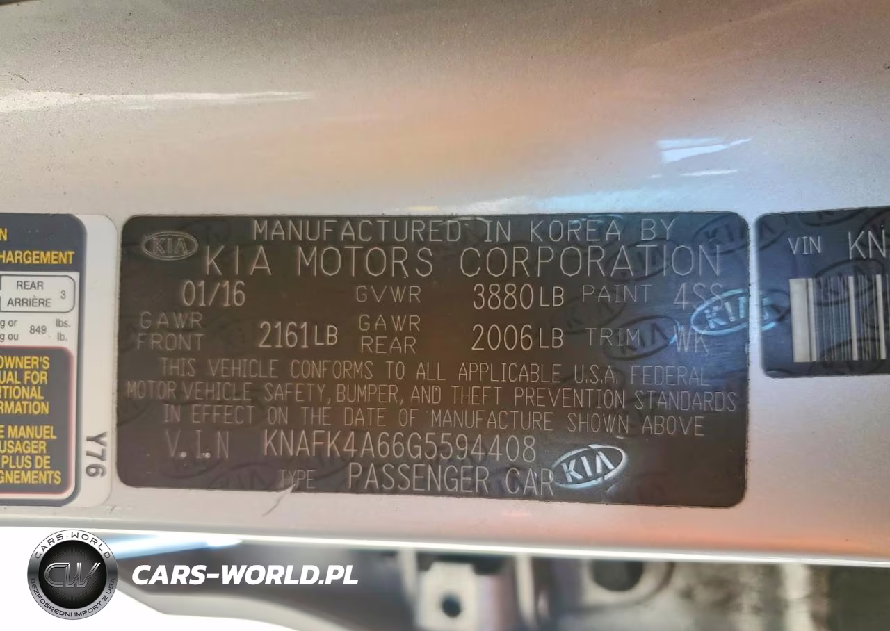 2016 Kia Forte Lx VIN:KNAFK4A66G5594408 - 12