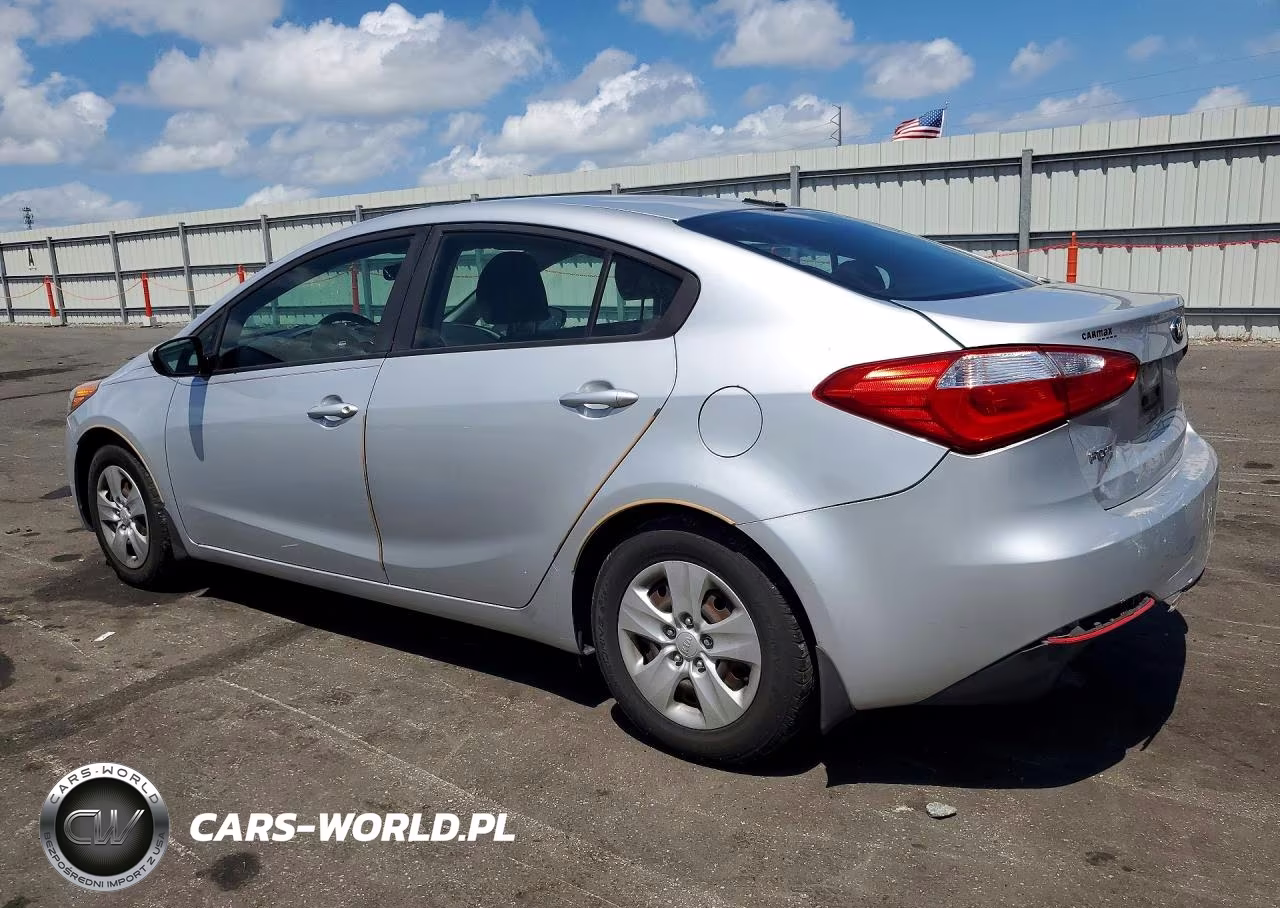 2016 Kia Forte Lx VIN:KNAFK4A66G5594408 - 2