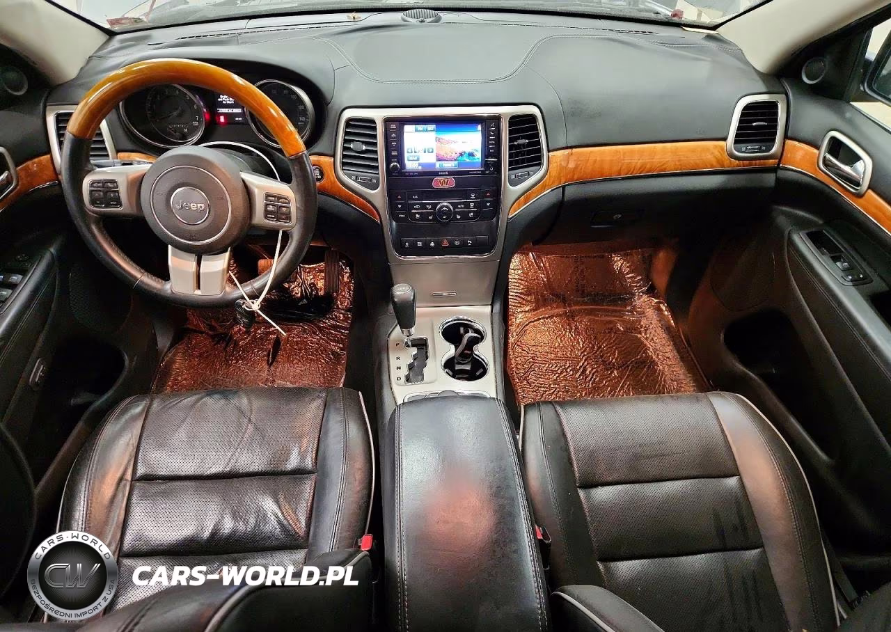 2012 Jeep Grand Cherokee Overland VIN:1C4RJFCT1CC333274 - 8