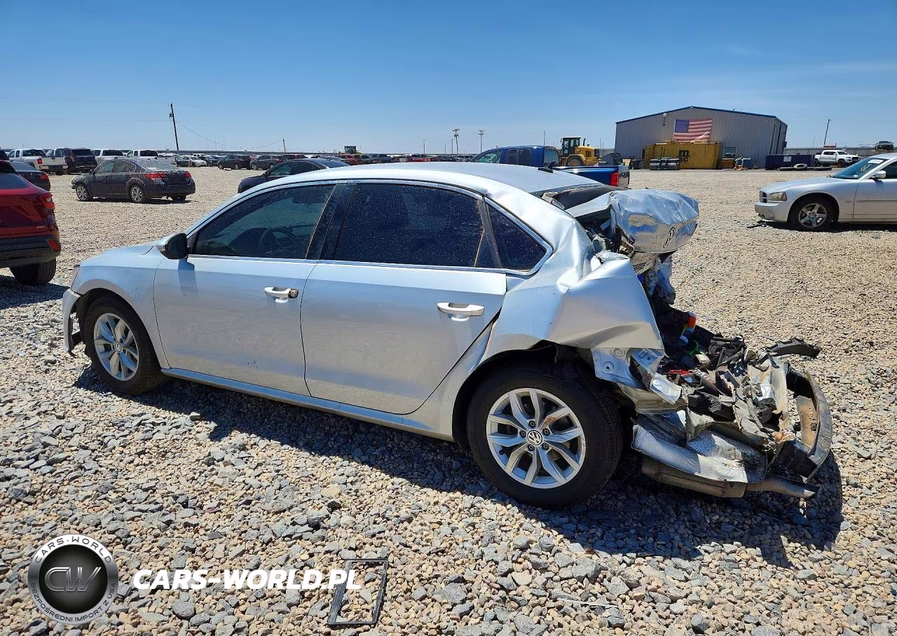 2017 Volkswagen Passat S VIN:1VWAT7A32HC012624 - 2