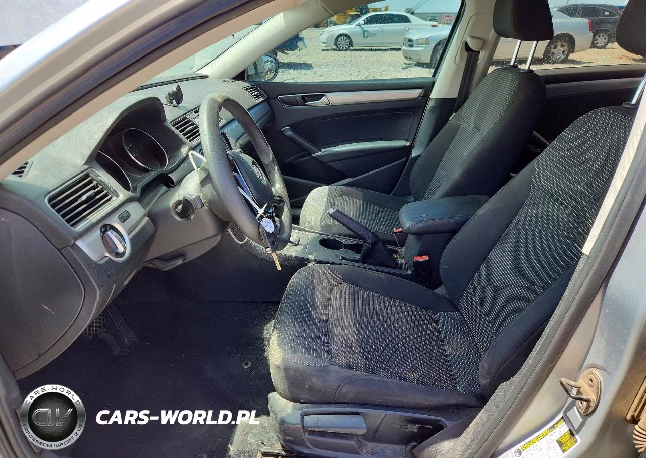 2017 Volkswagen Passat S VIN:1VWAT7A32HC012624 - 7