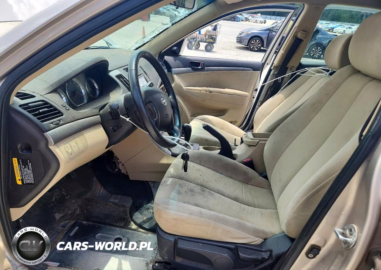 2009 Hyundai Sonata Gls VIN:5NPET46F89H541779 - 7