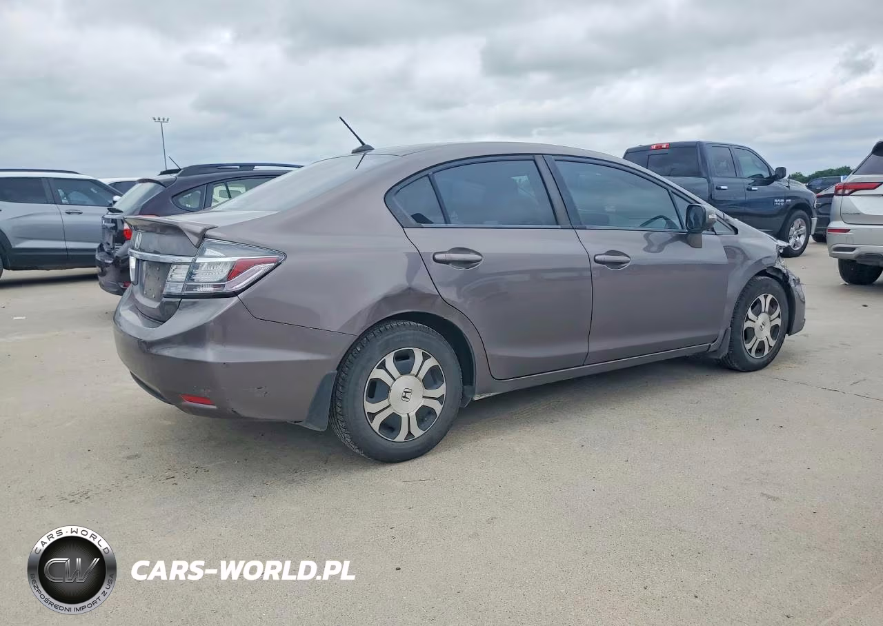 2013 Honda Civic Hybrid VIN:19XFB4F27DE002524 - 3