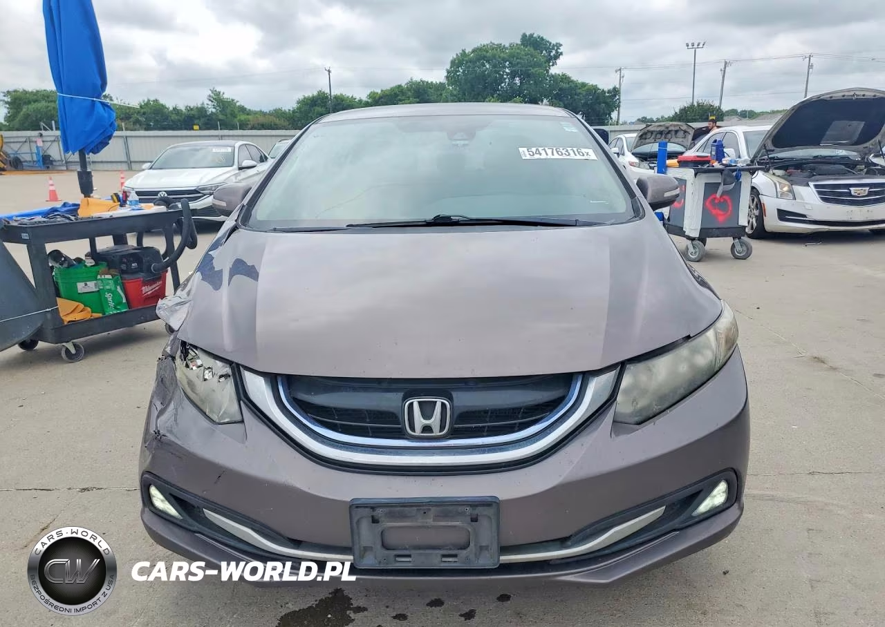 2013 Honda Civic Hybrid VIN:19XFB4F27DE002524 - 5