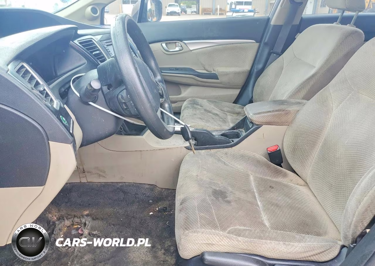 2013 Honda Civic Hybrid VIN:19XFB4F27DE002524 - 7