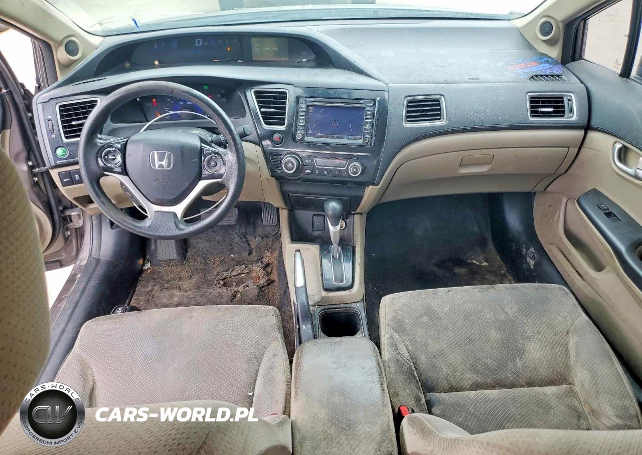 2013 Honda Civic Hybrid VIN:19XFB4F27DE002524 - 8