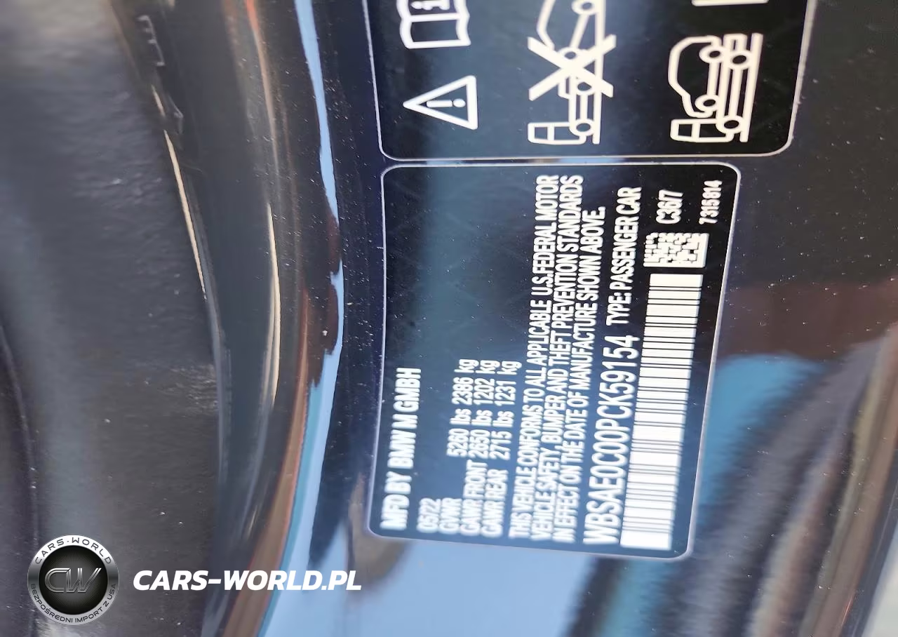 2023 BMW M8 VIN:WBSAE0C00PCK59154 - 12