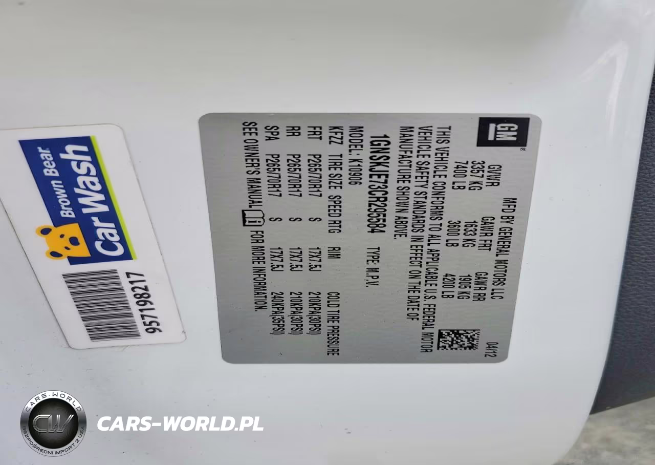 2012 Chevrolet Suburban K1500 Lt VIN:1GNSKJE73CR295584 - 13