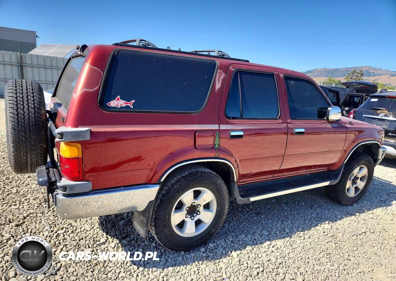 1990 Toyota 4Runner Vn39 Sr5 VIN:JT3VN39W3L8006675 - 3