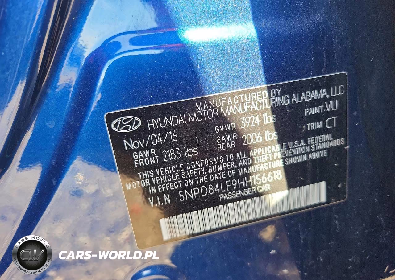 2017 Hyundai Elantra Value Edition VIN:5NPD84LF9HH156618 - 12