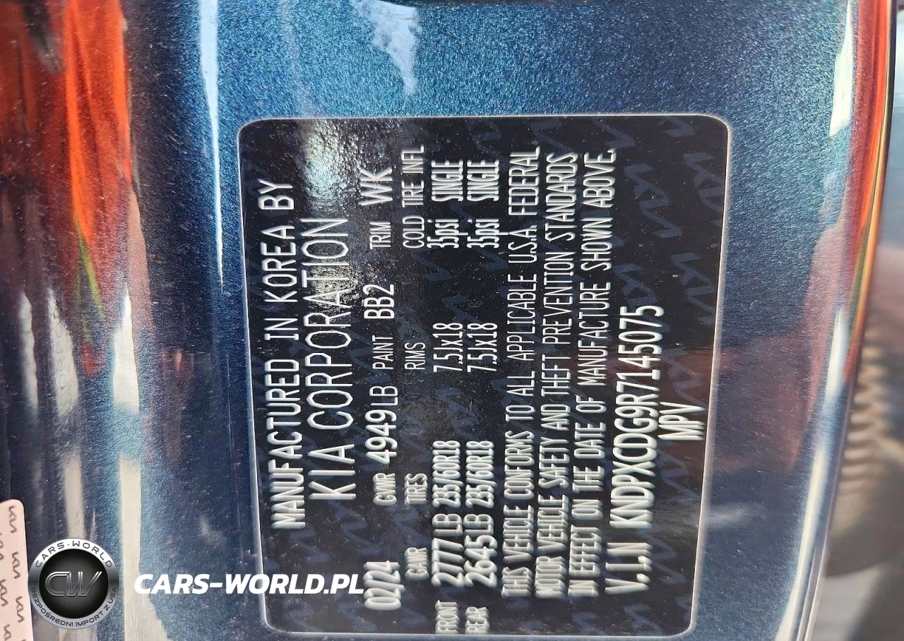 2024 Kia Sportage Sx Prestige VIN:KNDPXCDG9R7145075 - 14