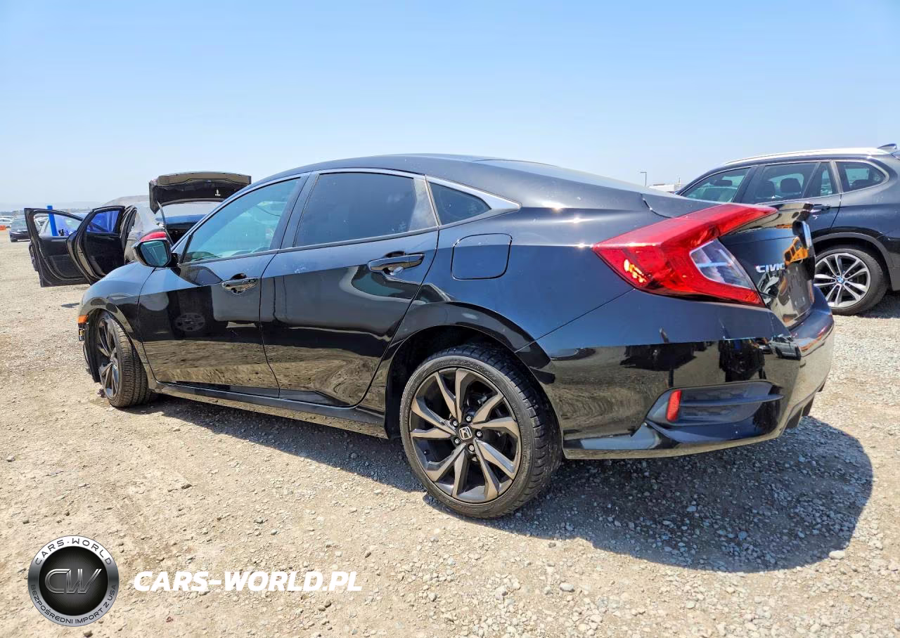 2019 Honda Civic Sport VIN:2HGFC2F81KH521402 - 2