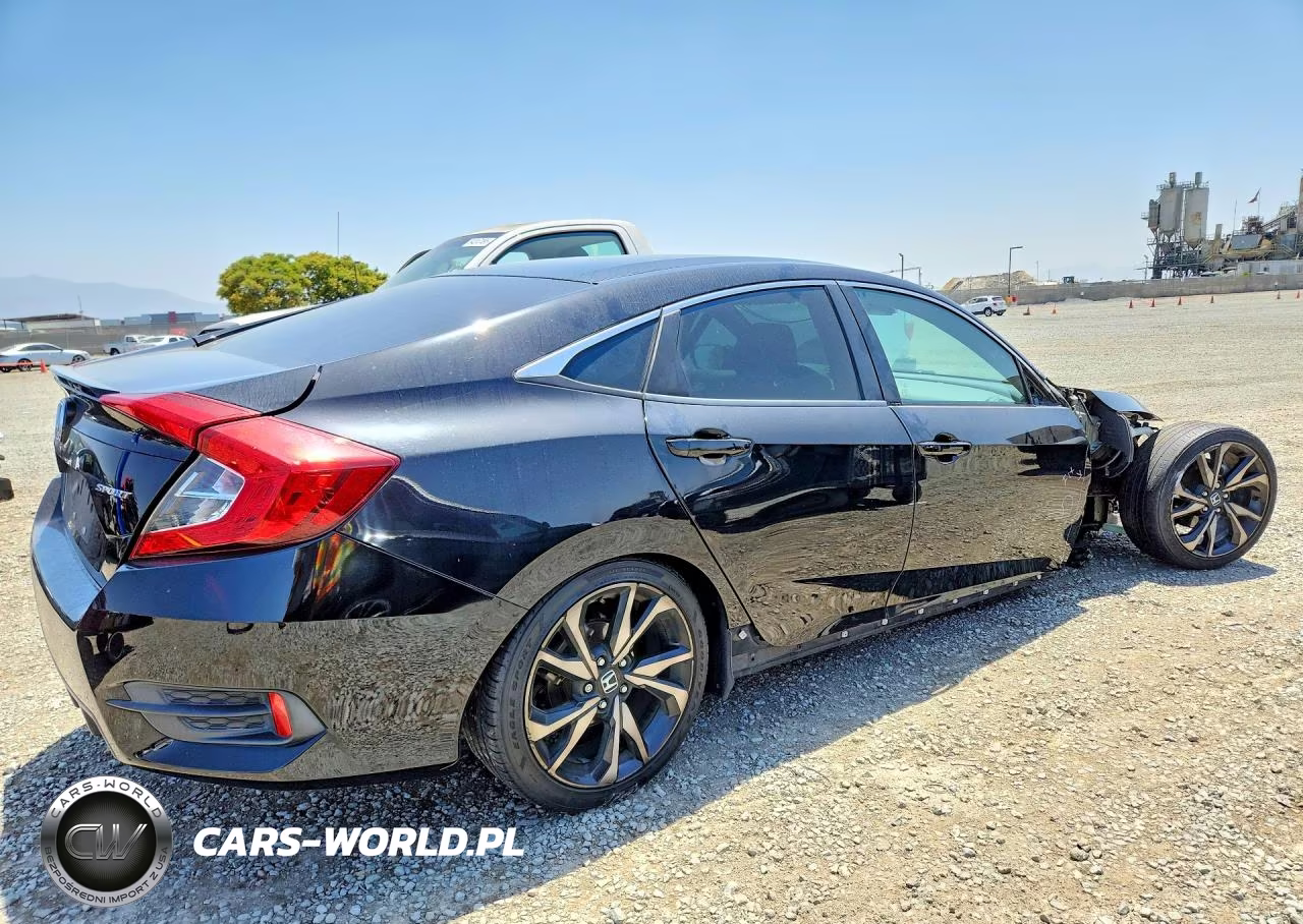2019 Honda Civic Sport VIN:2HGFC2F81KH521402 - 3