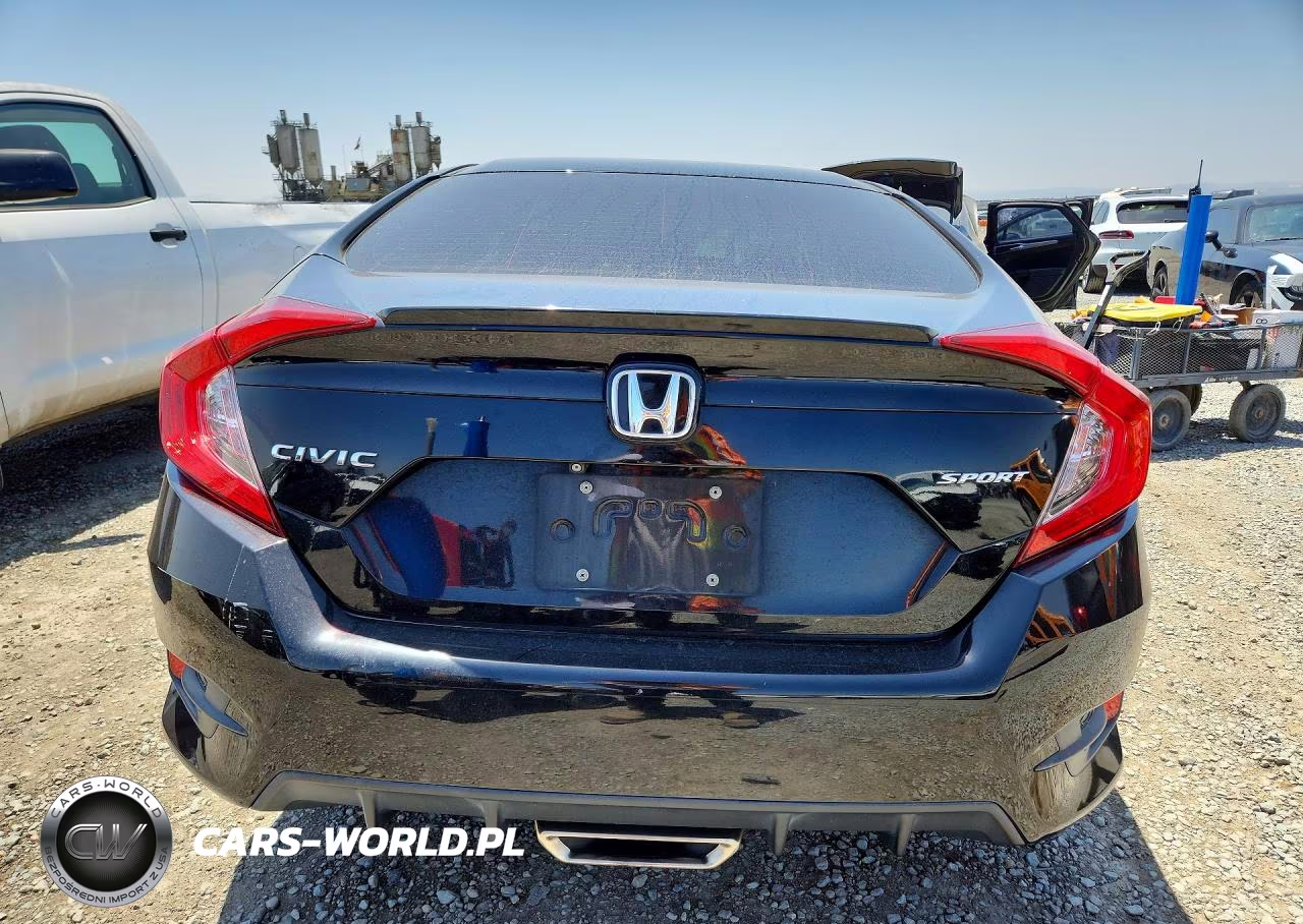 2019 Honda Civic Sport VIN:2HGFC2F81KH521402 - 6