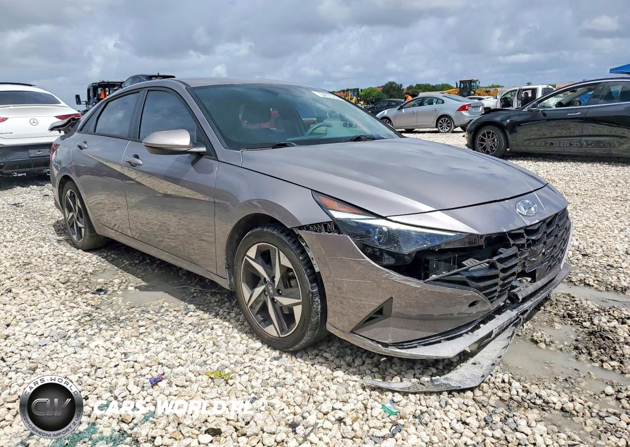 2023 Hyundai Elantra Sel VIN:KMHLS4AG8PU611628 - 4