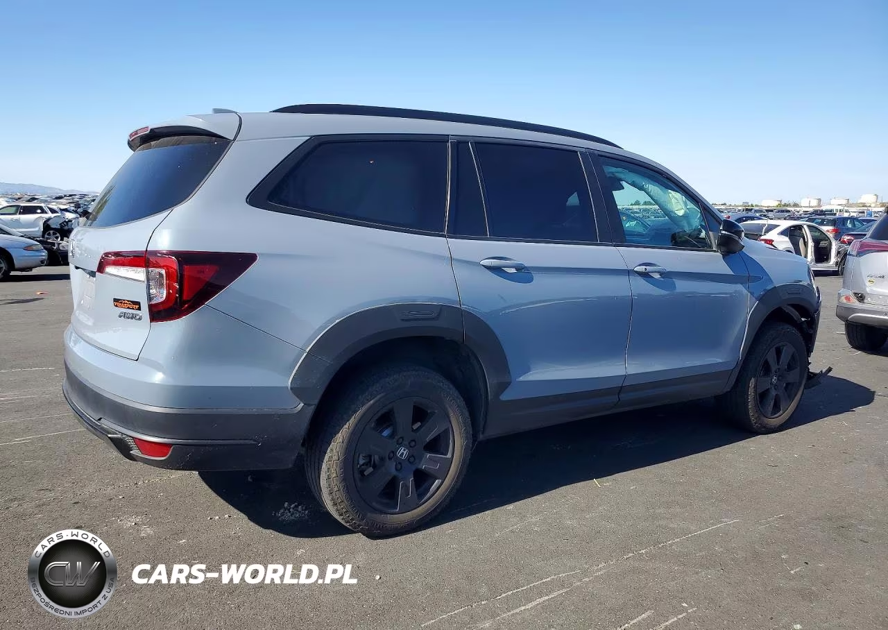2022 Honda Pilot Trailsport VIN:5FNYF6H85NB084517 - 3
