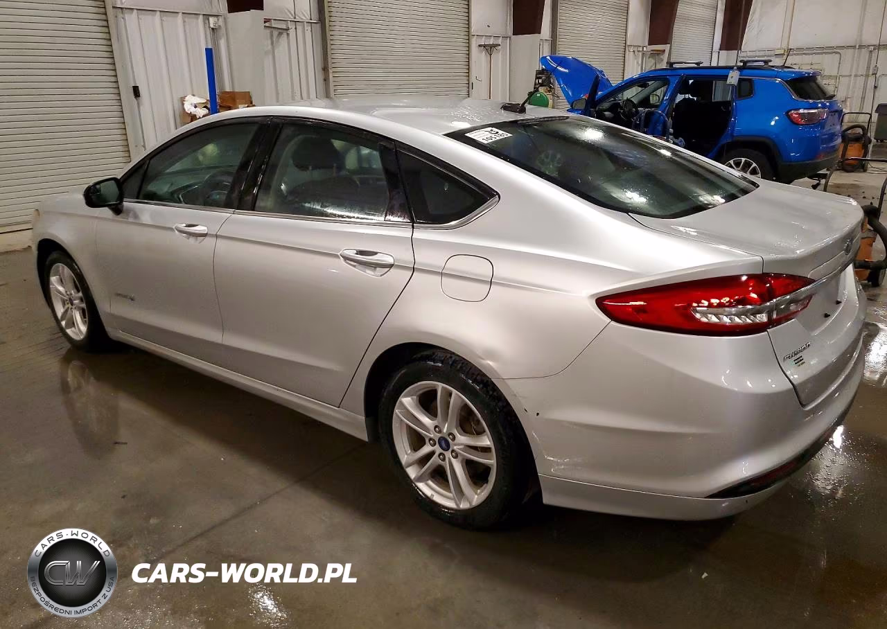 2018 Ford Fusion Se Hybrid VIN:3FA6P0LU3JR123934 - 2