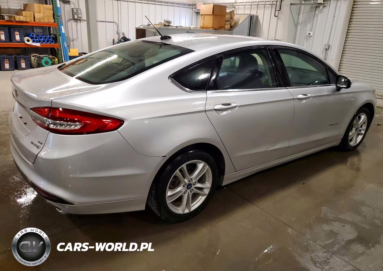 2018 Ford Fusion Se Hybrid VIN:3FA6P0LU3JR123934 - 3