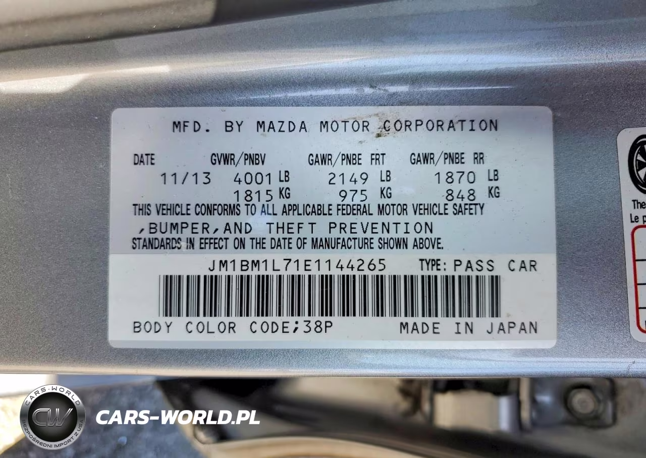 2014 Mazda 3 Touring VIN:JM1BM1L71E1144265 - 12