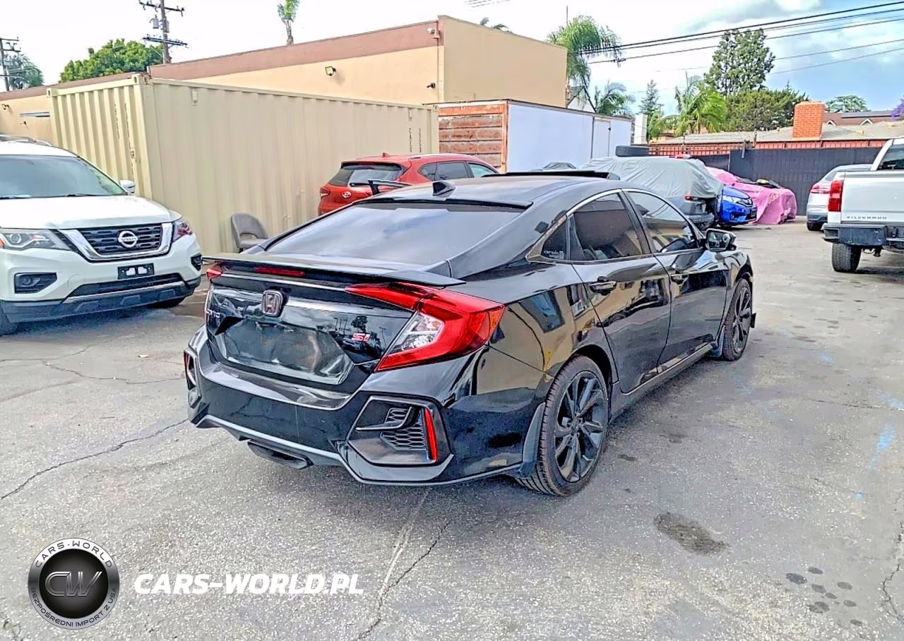 2018 Honda Civic Si VIN:2HGFC1E56JH702317 - 4