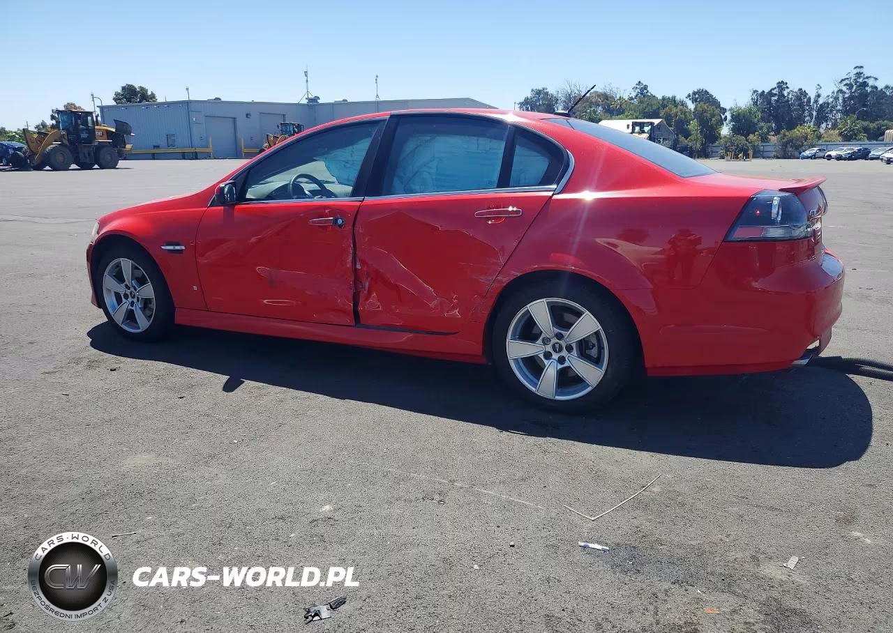 2009 Pontiac G8 Gt VIN:6G2EC57Y29L205067 - 2