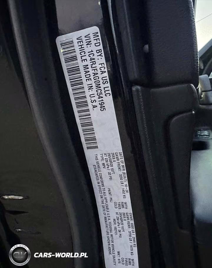 2021 Jeep Grand Cherokee Laredo VIN:1C4RJFAG0MC541945 - 10