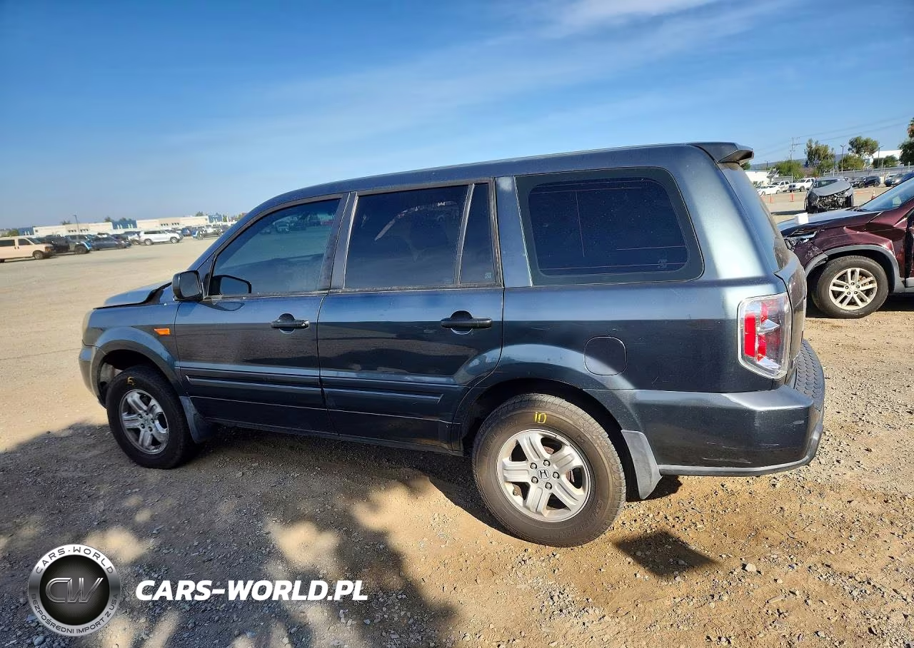 2006 Honda Pilot Lx VIN:5FNYF28186B019089 - 2
