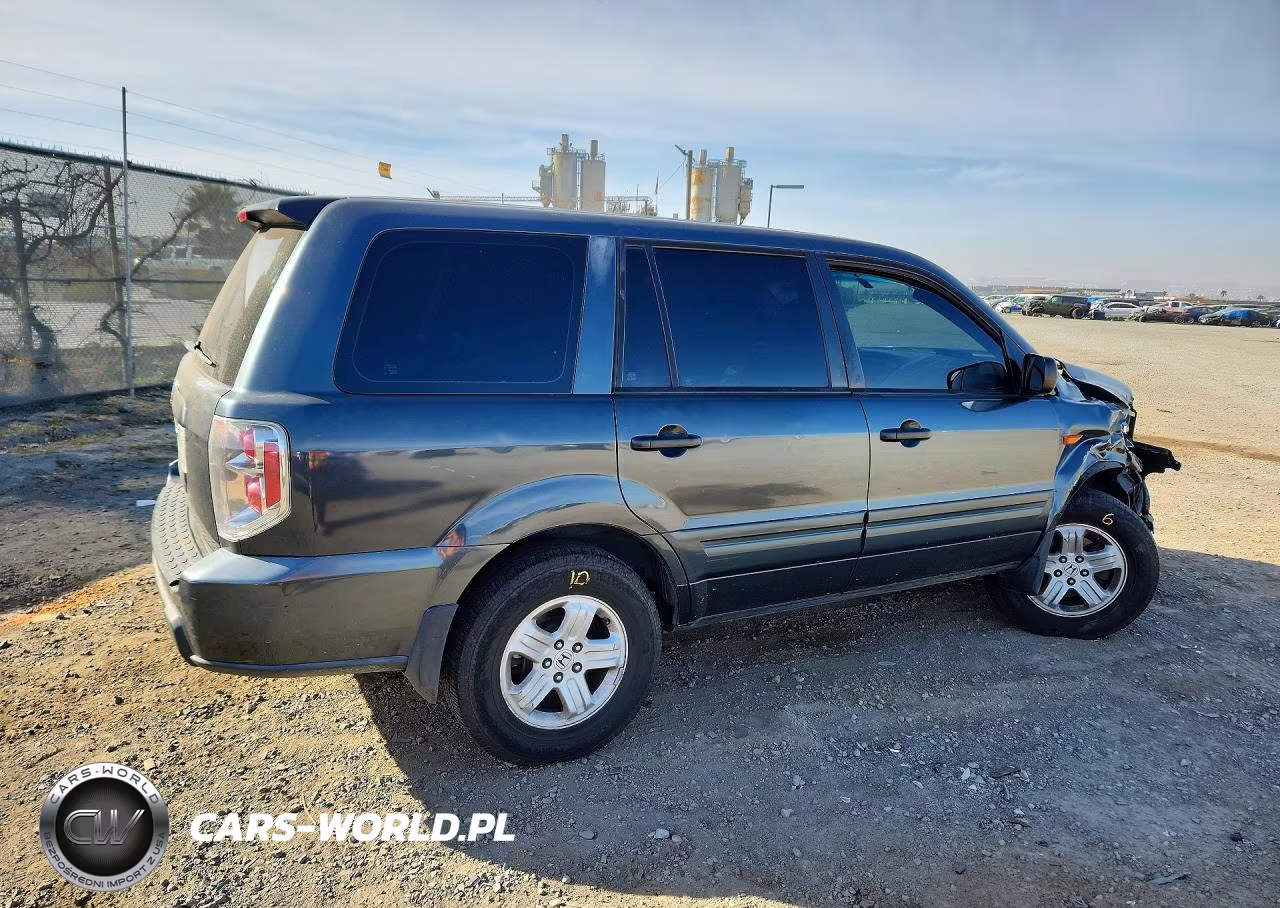 2006 Honda Pilot Lx VIN:5FNYF28186B019089 - 3