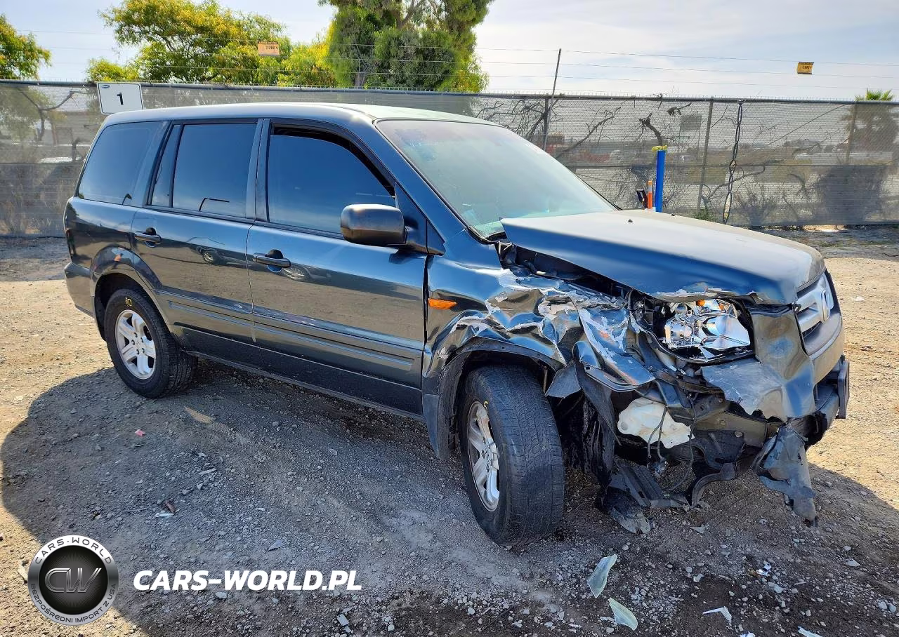 2006 Honda Pilot Lx VIN:5FNYF28186B019089 - 4