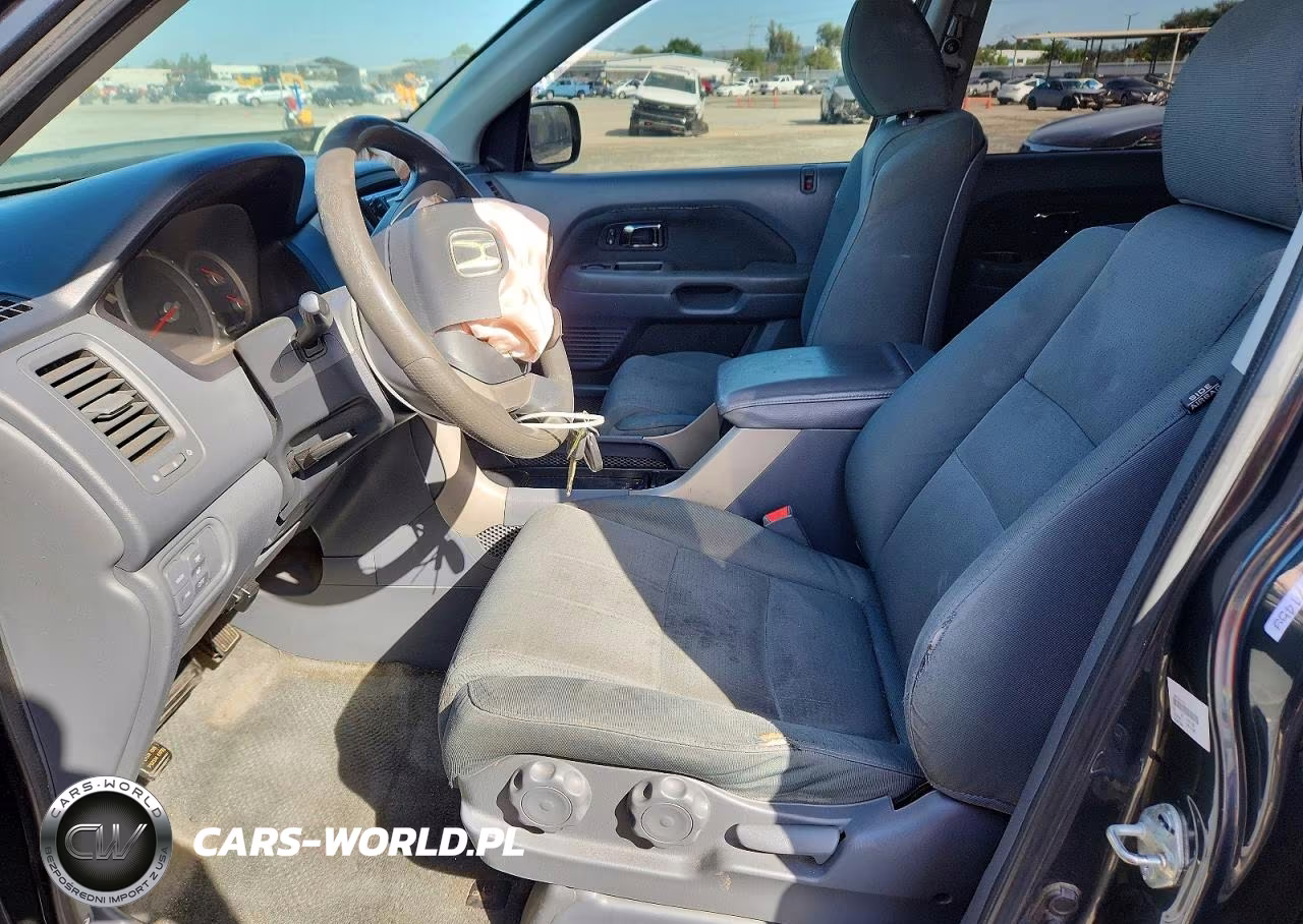 2006 Honda Pilot Lx VIN:5FNYF28186B019089 - 7