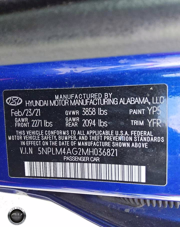 2021 Hyundai Elantra Sel VIN:5NPLM4AG2MH036821 - 12