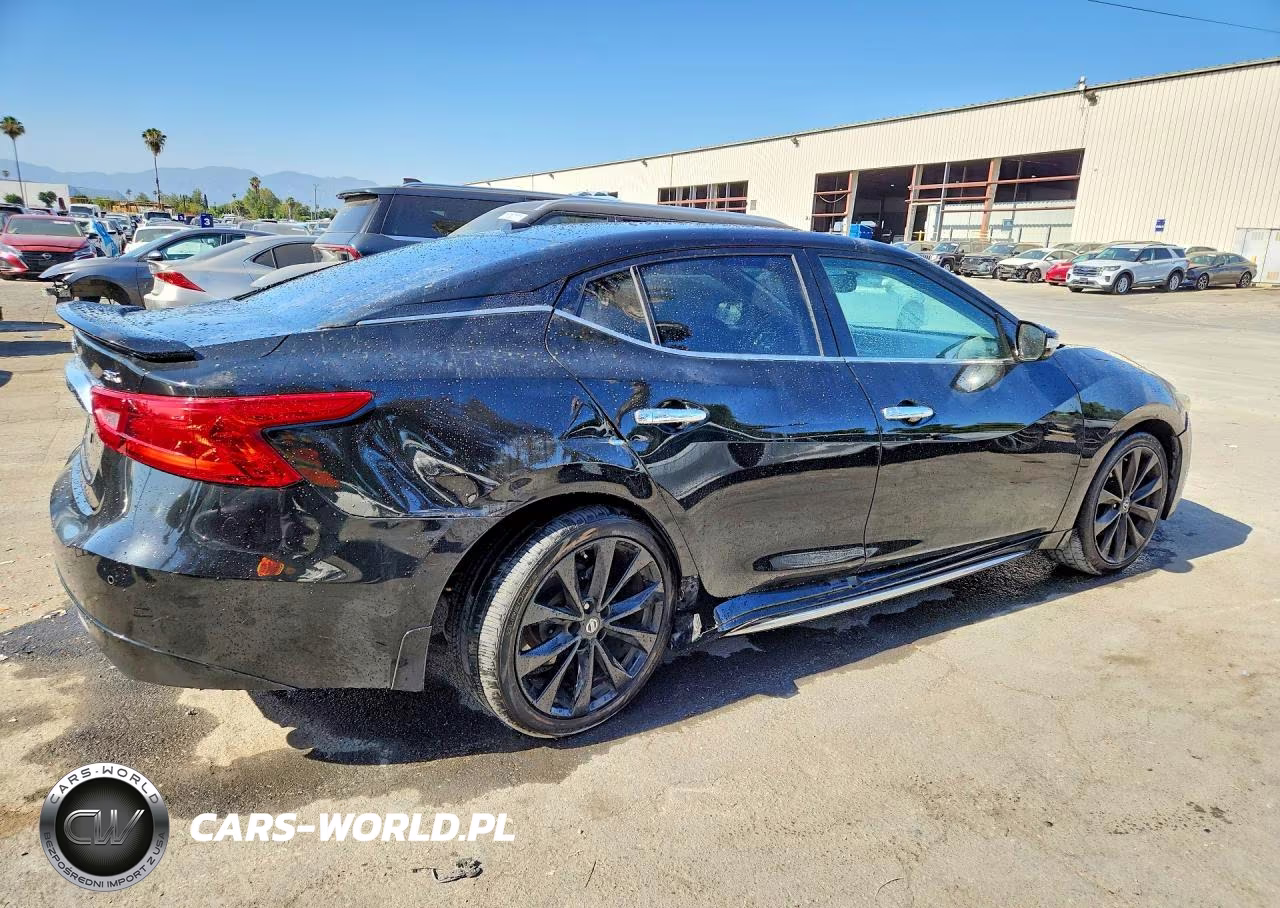 2017 Nissan Maxima 3.5 Sr VIN:1N4AA6AP2HC393743 - 3