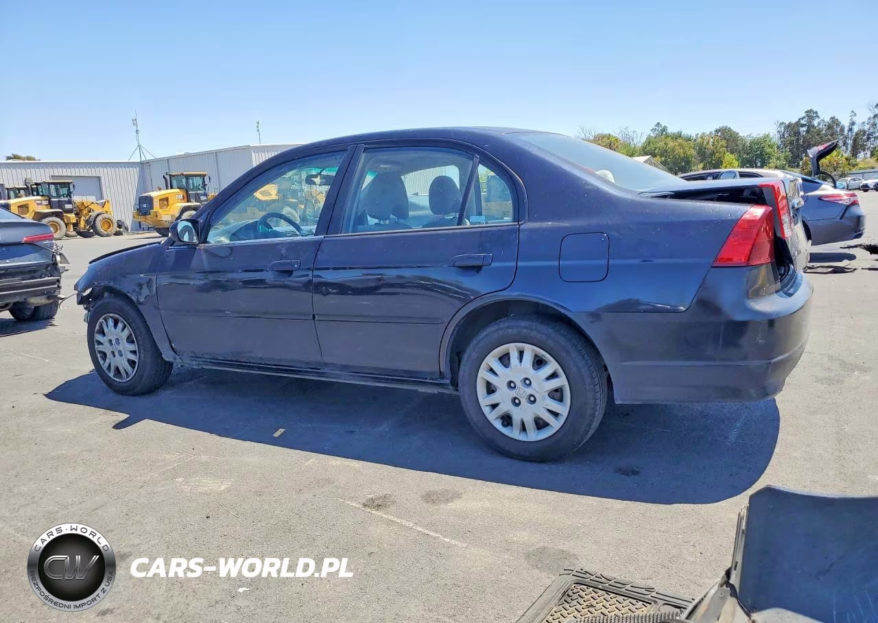 2004 Honda Civic Lx VIN:2HGES16554H543341 - 2