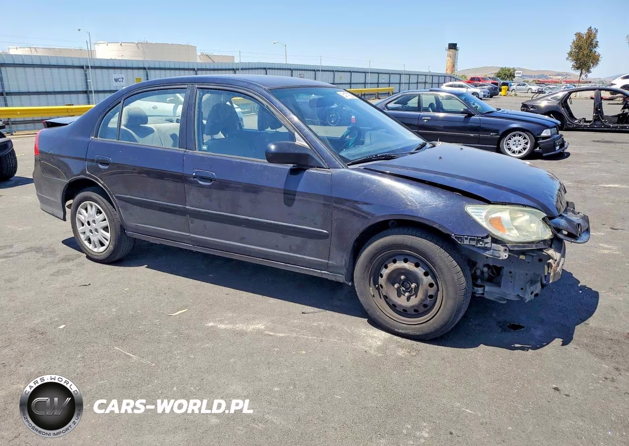 2004 Honda Civic Lx VIN:2HGES16554H543341 - 4