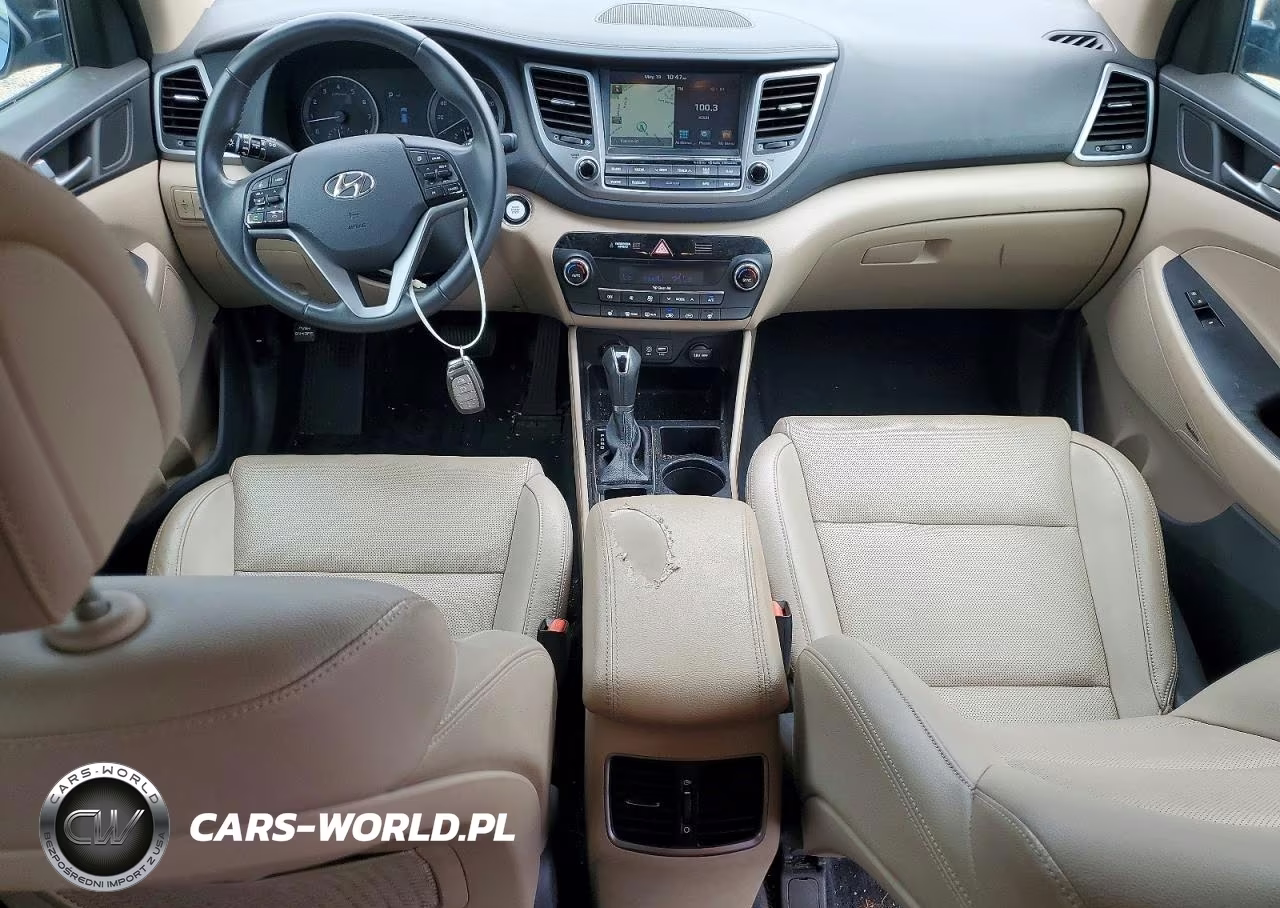 2017 Hyundai Tucson Se Plus VIN:KM8J33A41HU418565 - 8